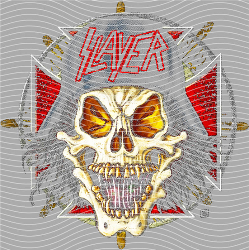 Metal band half-tone-MB 13